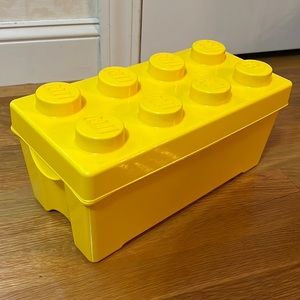 LEGO brick storage bin